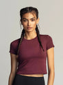 RS x KELLY GALE COLLECTION - KELLY TOP BORDEAUX