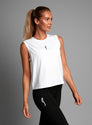 RS WOMEN'S RELAXED TANK TOP WHITE